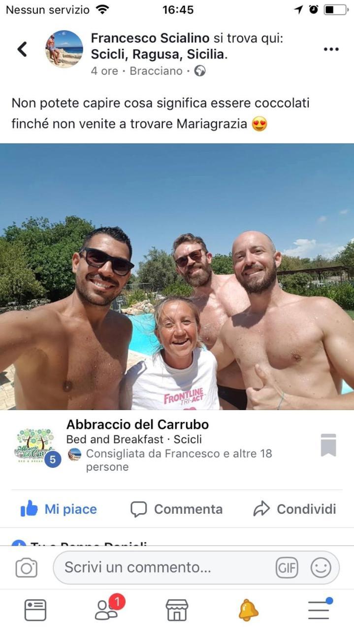 Abbraccio Del Carrubo Panzió Scicli Kültér fotó